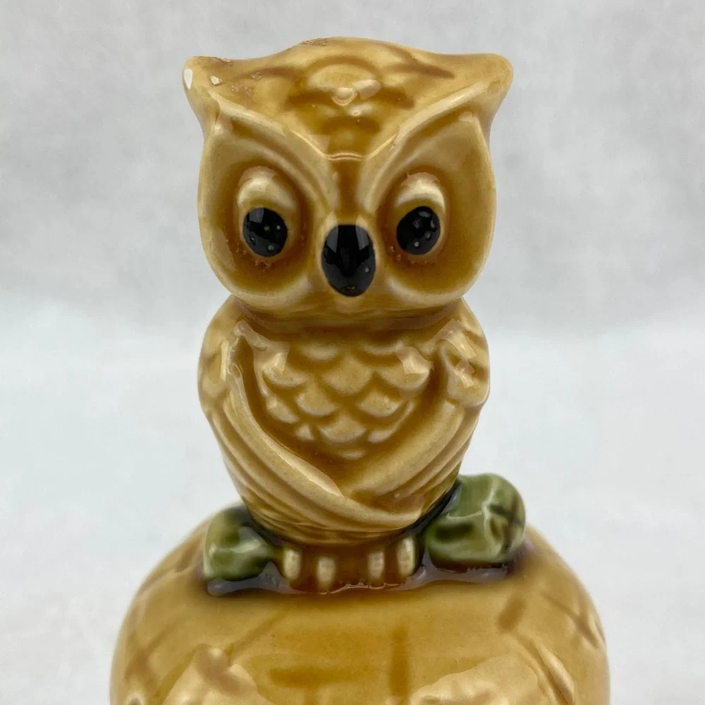 VTG Opryland Nashville Tan Owl Bell 4.25” Japan
